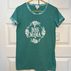 Boss Mama Graphic Tee - Green